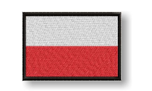 Termo-naszywka Flaga Polski Polska 55x35mm